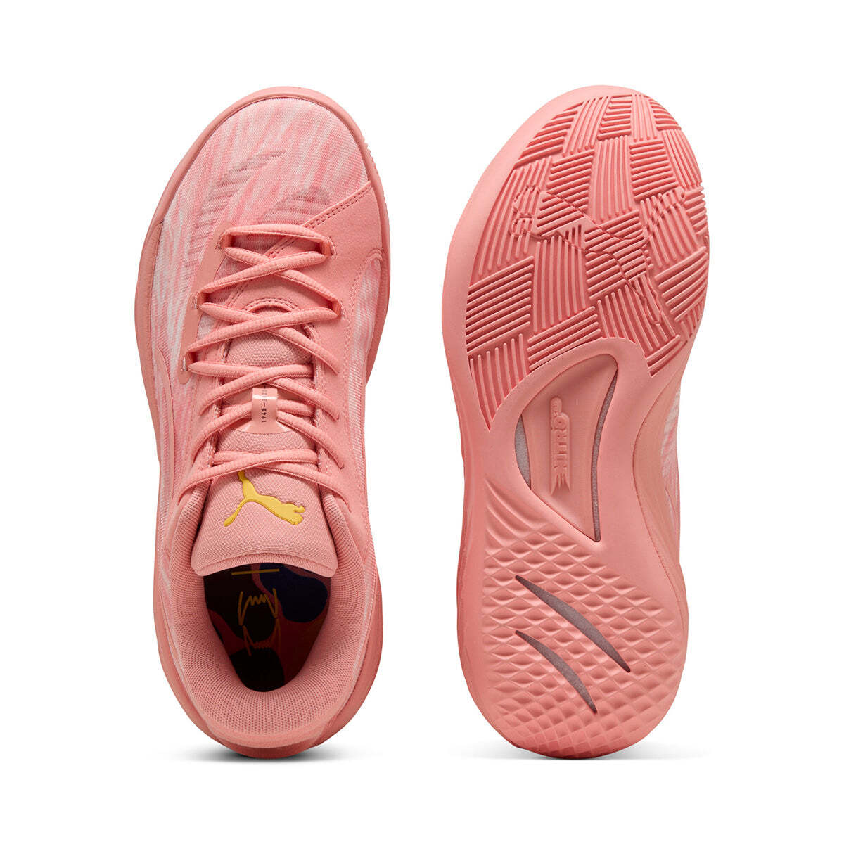 311607-01 PUMA ALL-PRO NITRO DRESS CODE PINK FRUIT (Men's)