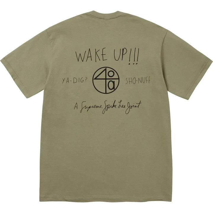 Supreme 40 Acres Spike Tee LightOlive