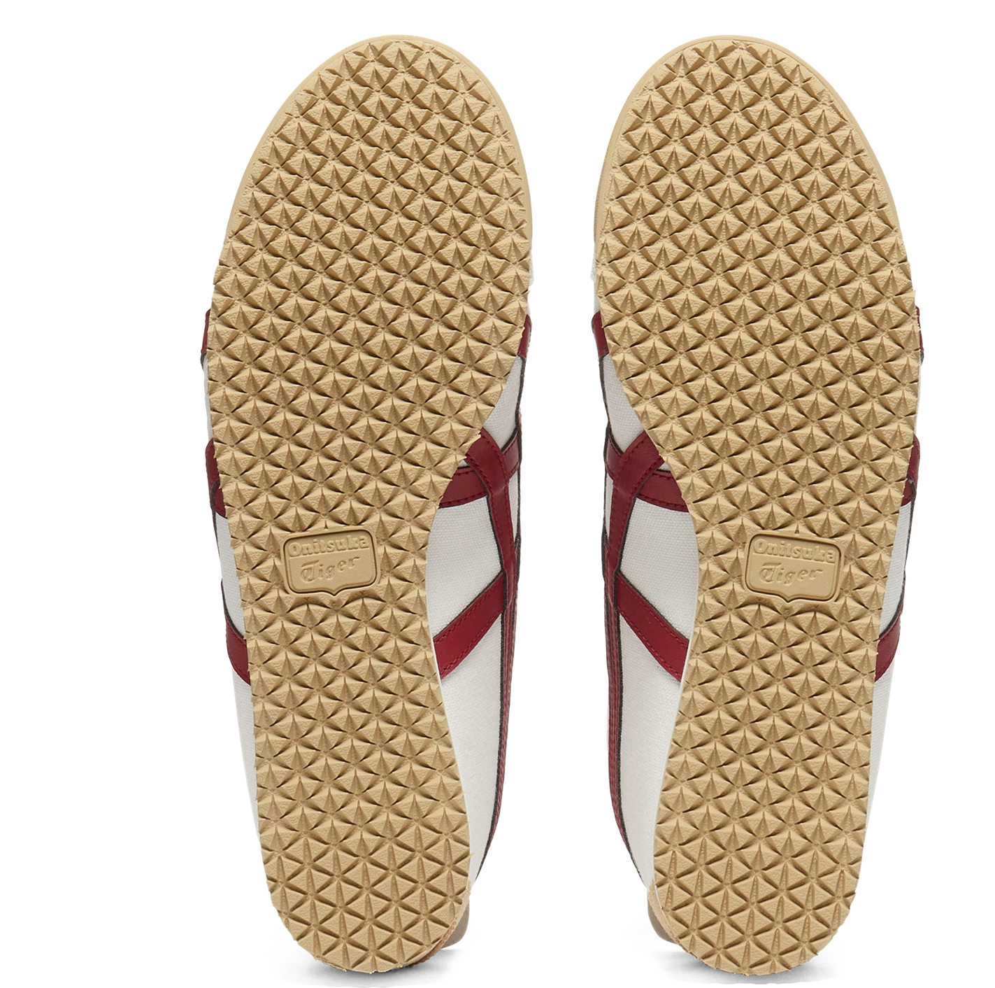 1183A360-131 Onitsuka Tiger Mexico 66 Slip-On Off WhiteBeet Juice (Men's)