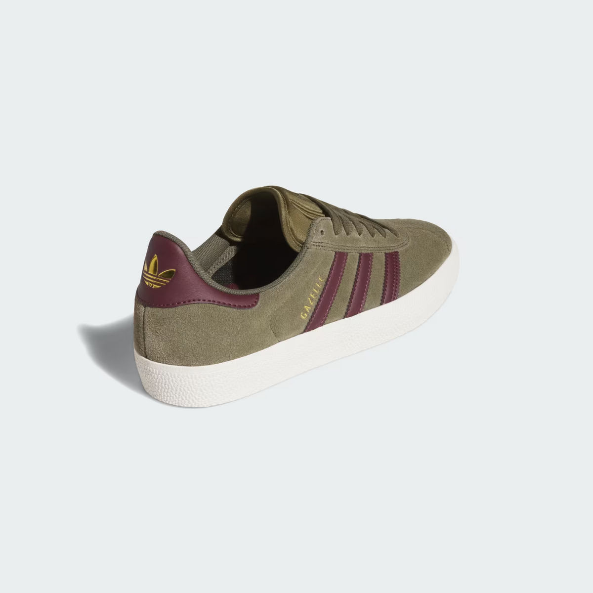 KI3205 adidas Gazelle ADV Olive Strata Maroon (Men's)