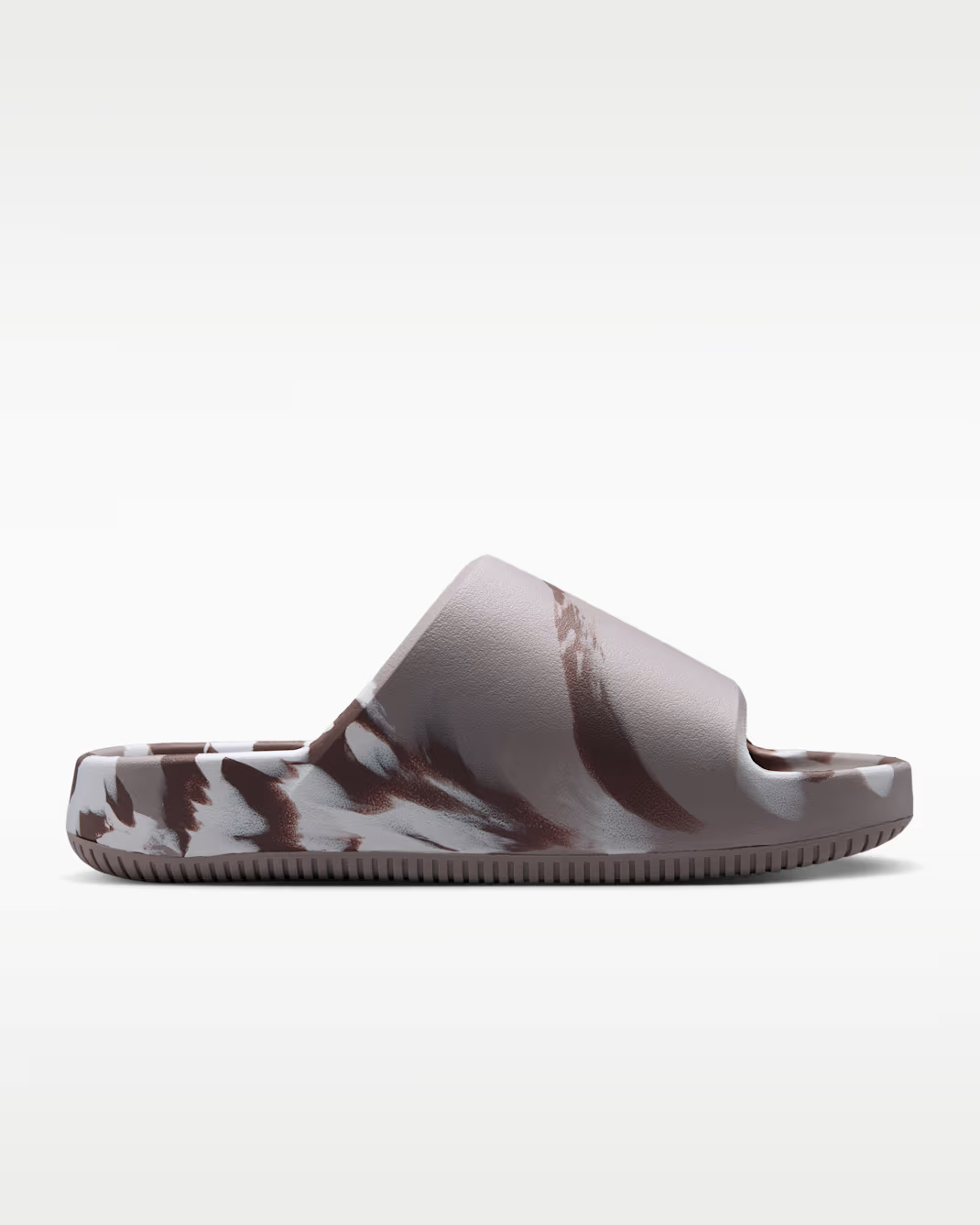 II7271-102 Nike Calm 2.0 Slide "Sail/Mink Brown" (Women's)