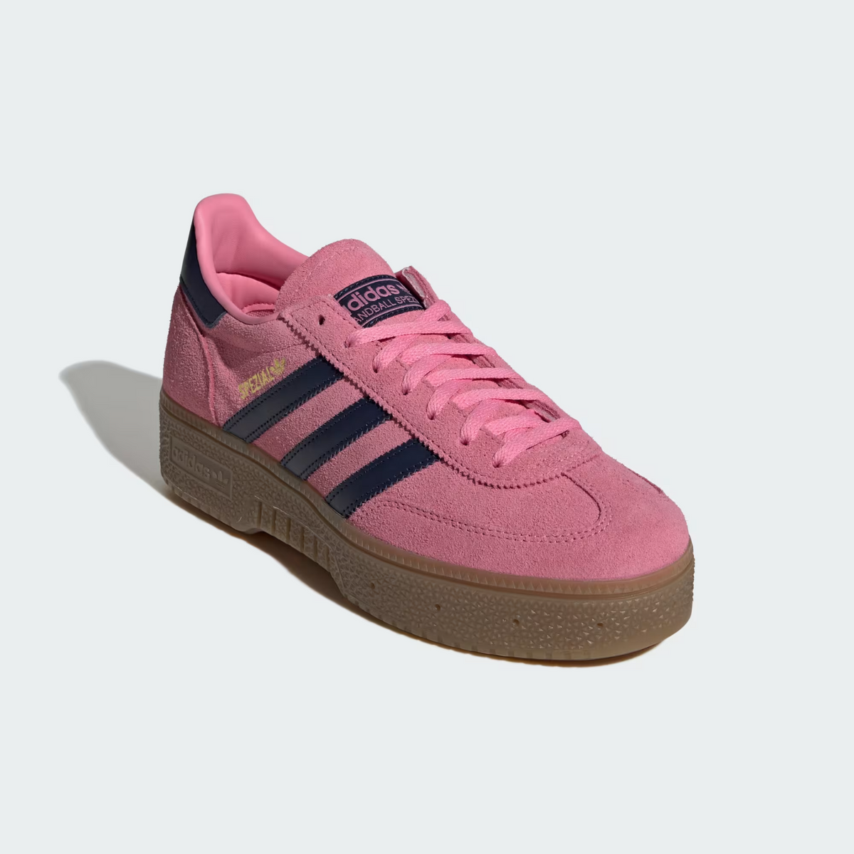 IH9184 adidas Originals Handball Spezial Bold Bliss Pink Night Indigo (Women's)