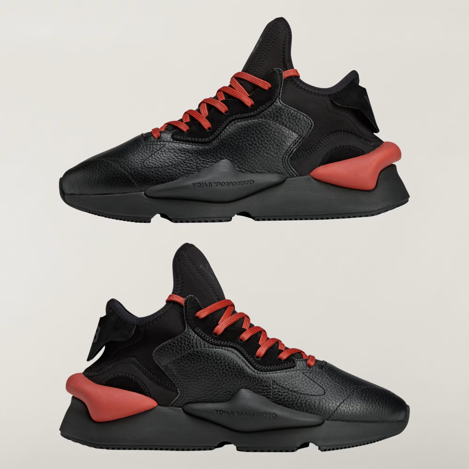 JR4199 adidas Y-3 Kaiwa Black Black Tribe Orange (Men's)