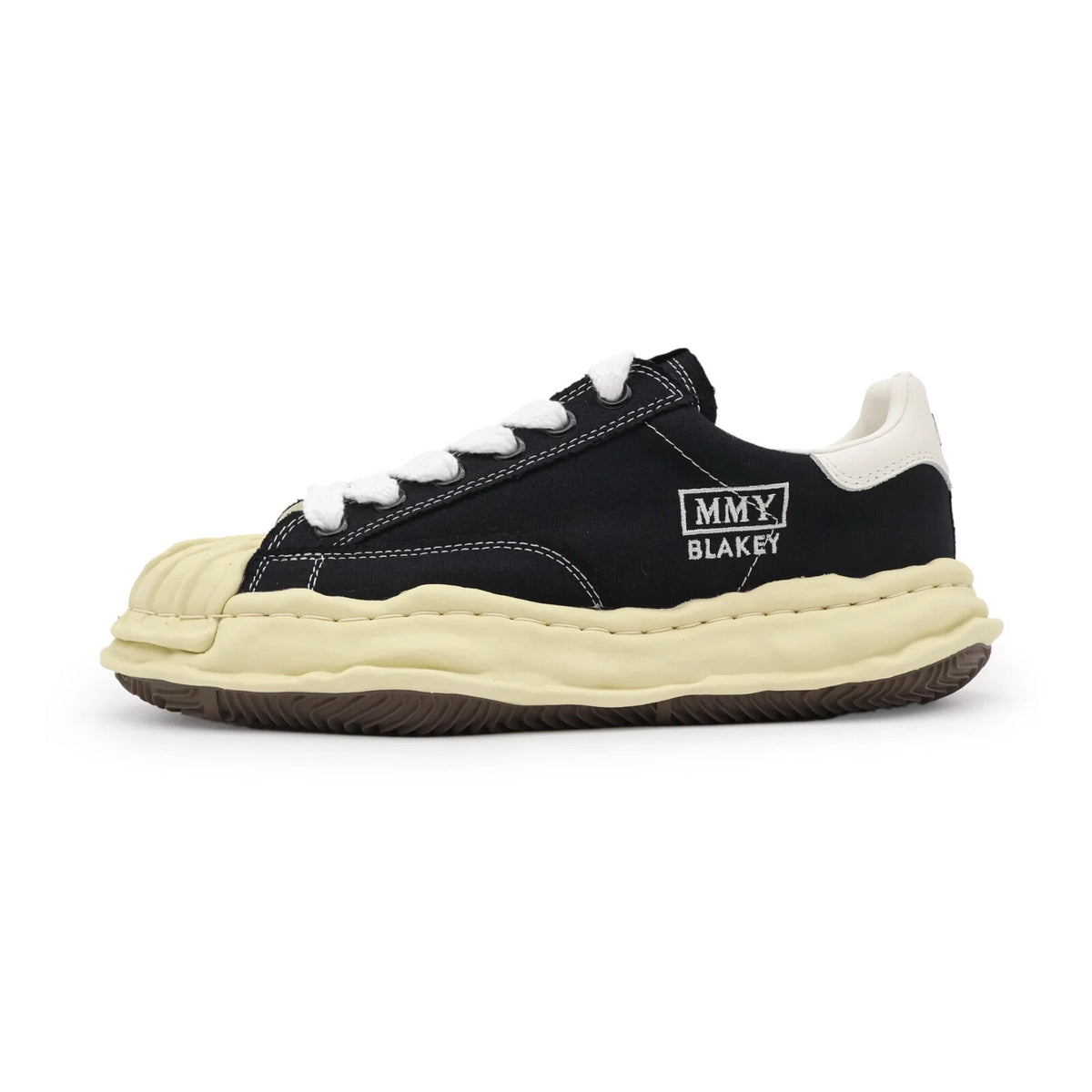 A09FW732-BLACK Maison MIHARA YASUHIRO BLAKEY Original Sole Canvas (Men's)