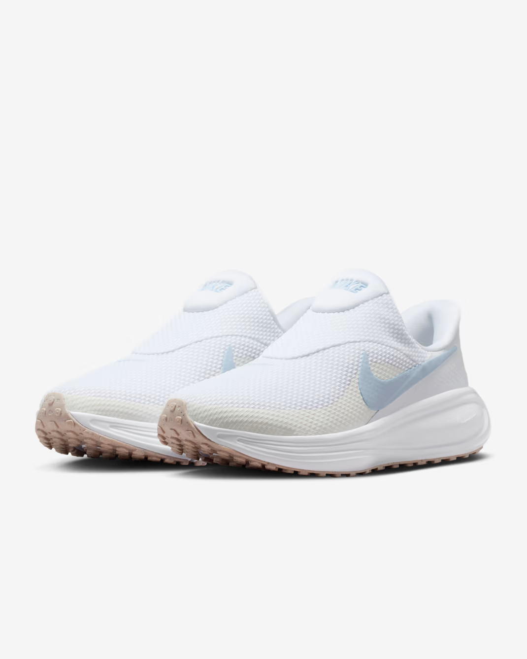 HQ2415-102 Nike Revolution 8 EasyOn White Particle Rose Sail (Women's)