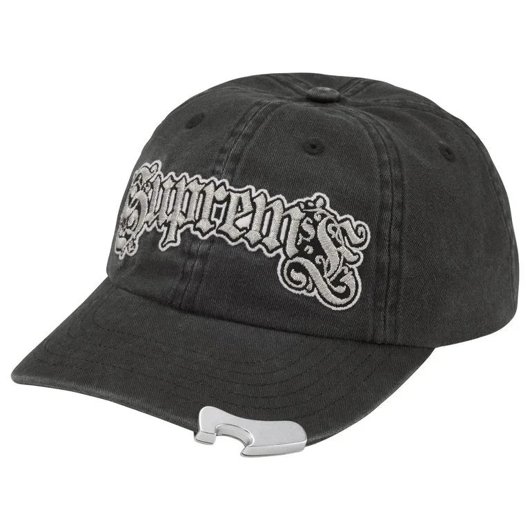 Supreme Bottle Opener 6-Panel Black