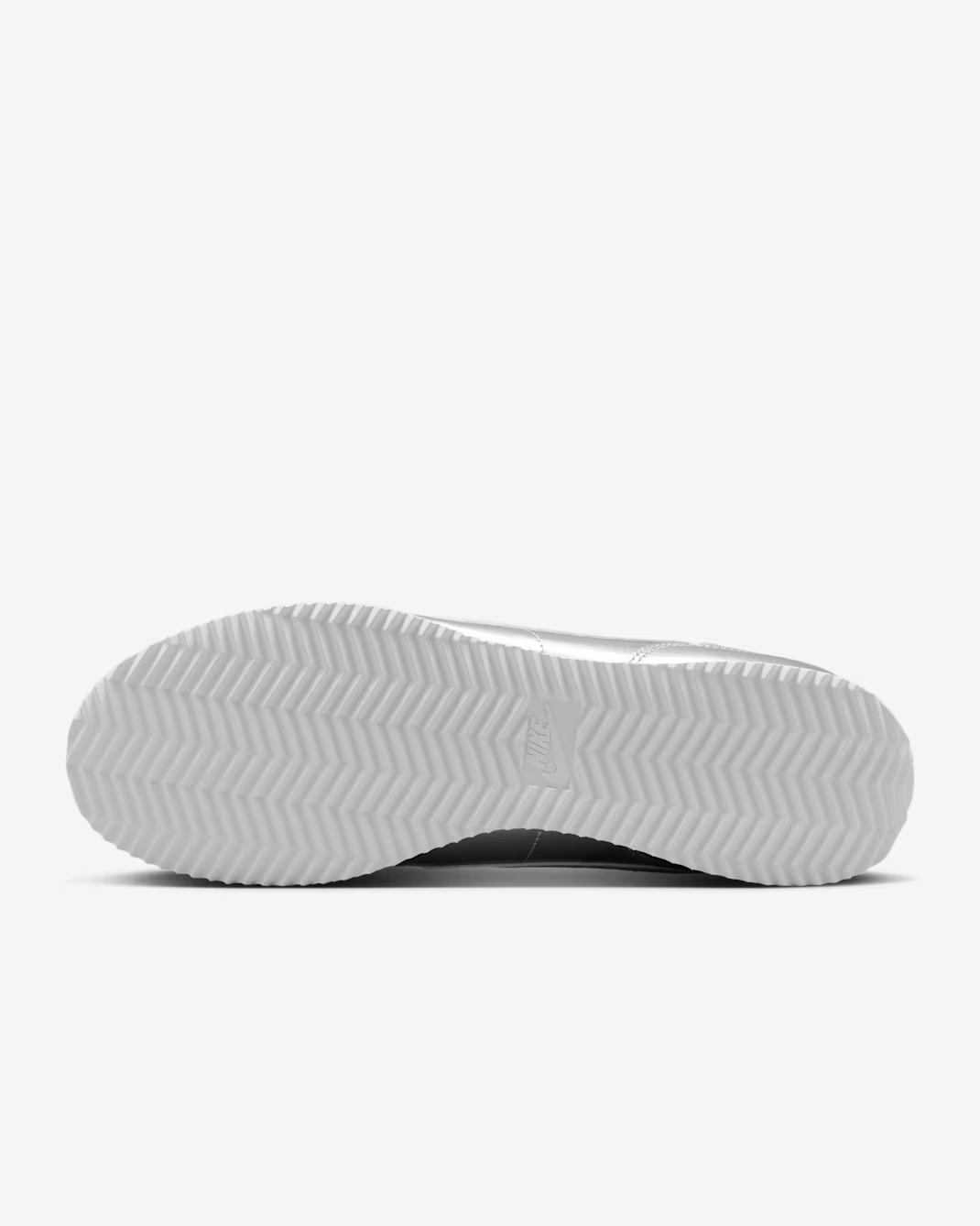 IR0042-001 Nike Cortez Metallic SilverGrey Fog White (Women's)