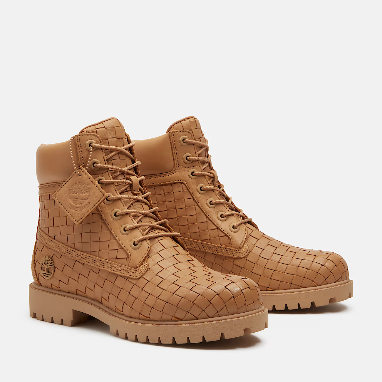 TB0A6FD6EN2 Timberland Premium 6-Inch Boot Woven Beige (Men's)