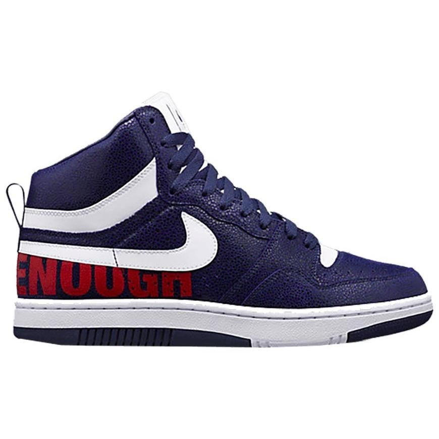 814913-414 Goodenough Ã Nike Court Force Mid "Navy" (Men's)