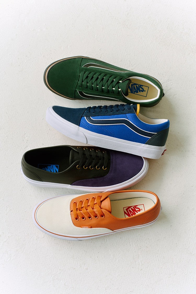 691750-0002 Vans Old Skool Green Black (V36CF BBS) (Men's)