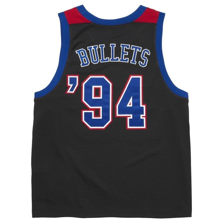Supreme x Mitchell & Ness Teams Basketball Jersey Black