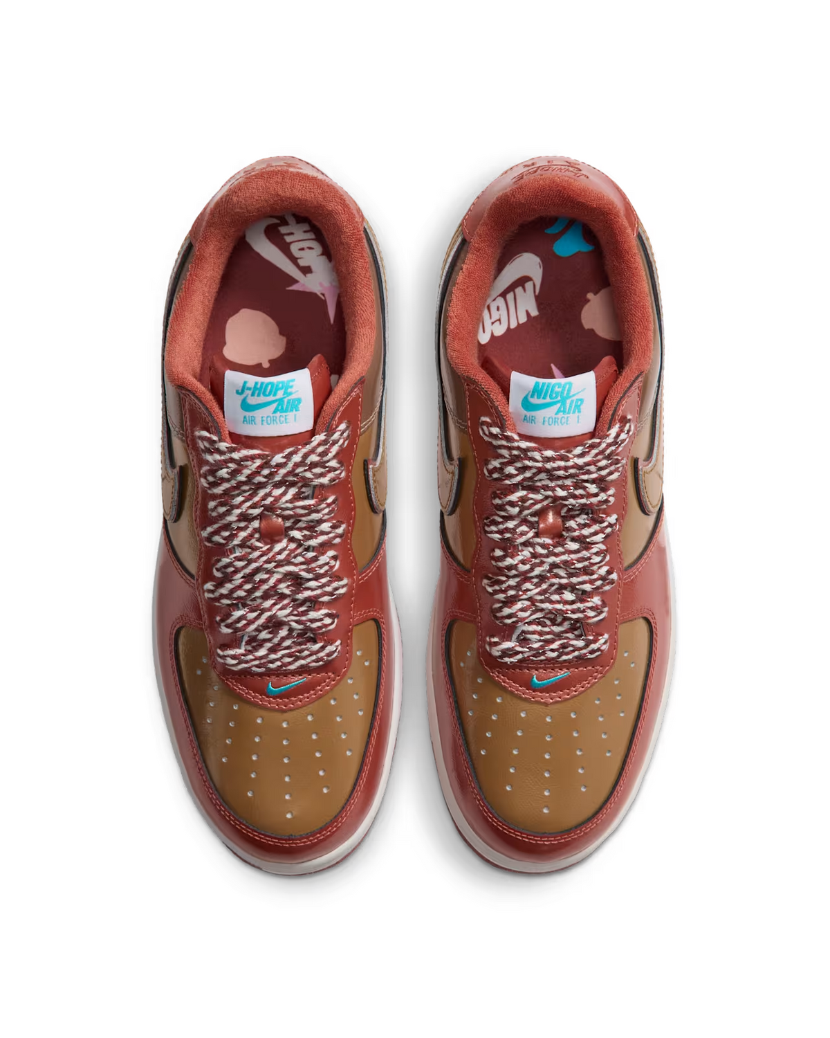 IO8766-800 NIGOÂ® Ã j-hope (BTS) Ã Nike Air Force 1 '01 Low Burnt Sunrise (Men's)