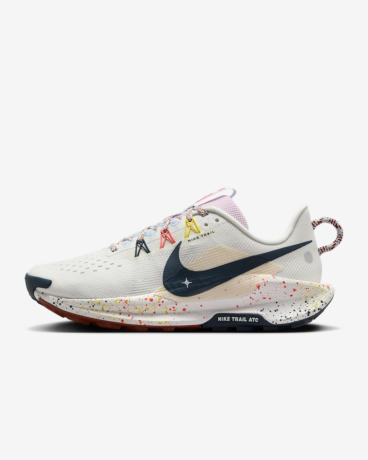 DV3865-102 Nike Pegasus Trail 5 Summit White Football Grey Pink Foam (Women's)
