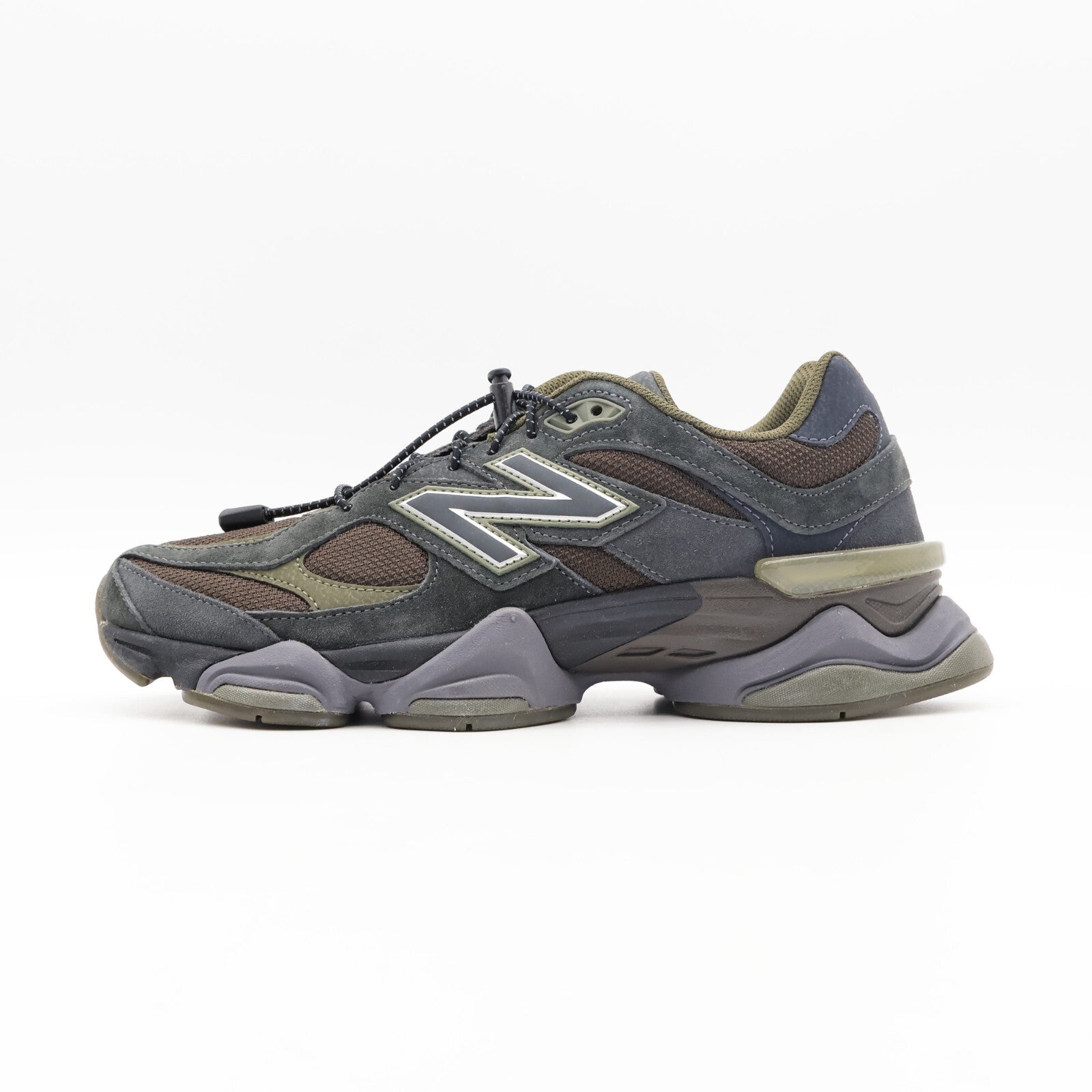 U9060PH New Balance 9060 Blacktop Dark Moss Brown Khakis Green Grey (Men's)