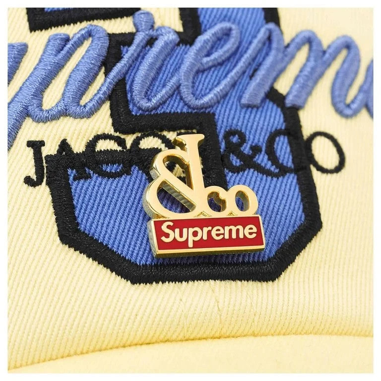 Supreme x La Martina 6-Panel Light Yellow