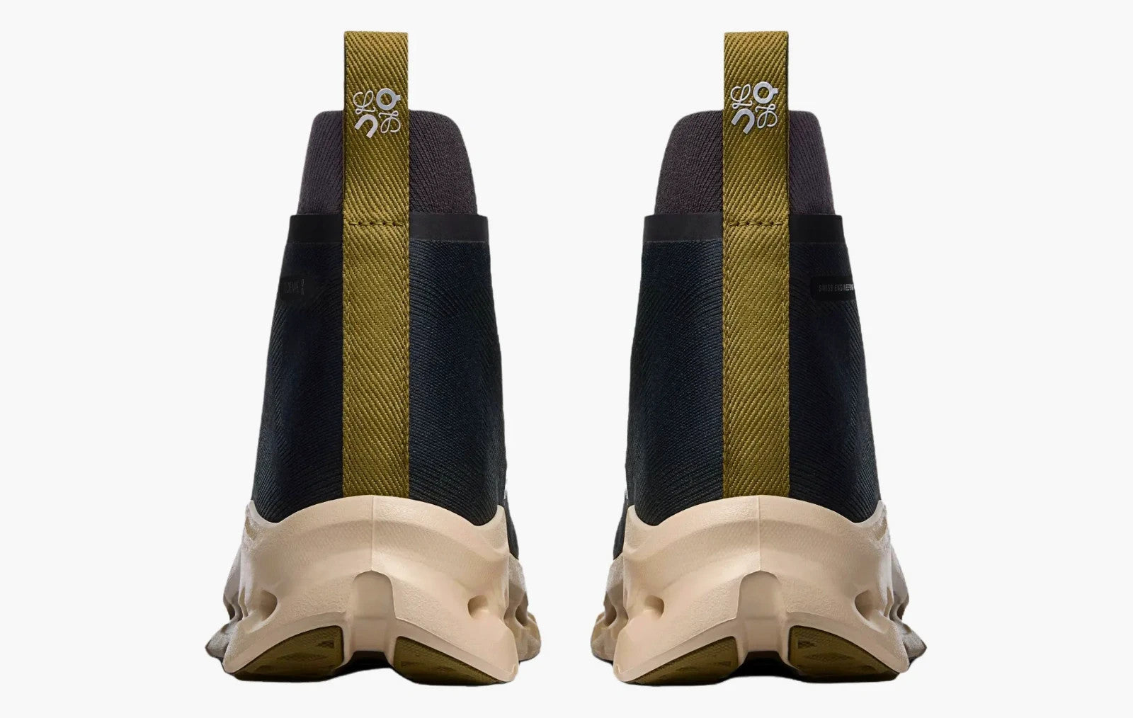 3MG10835483 LOEWE Ã On Cloudtilt Hi "Black/Oatmeal/Olive"