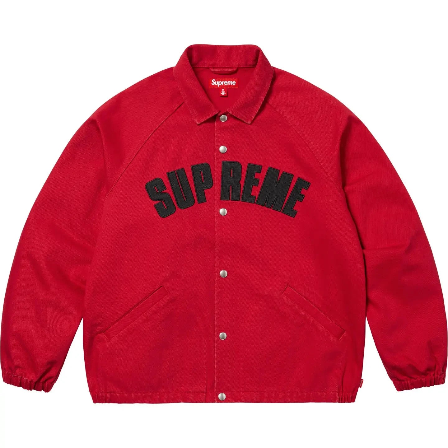 Supreme Arc Denim Coaches Jacket Red