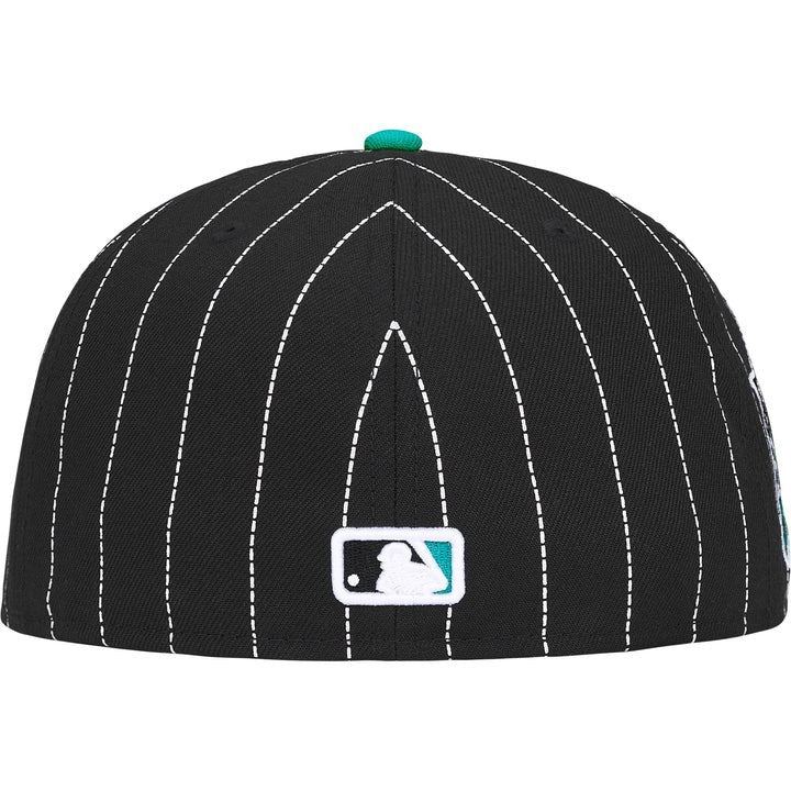 Supreme MLB New Era Teams Box Logo Florida Marlins Stripe