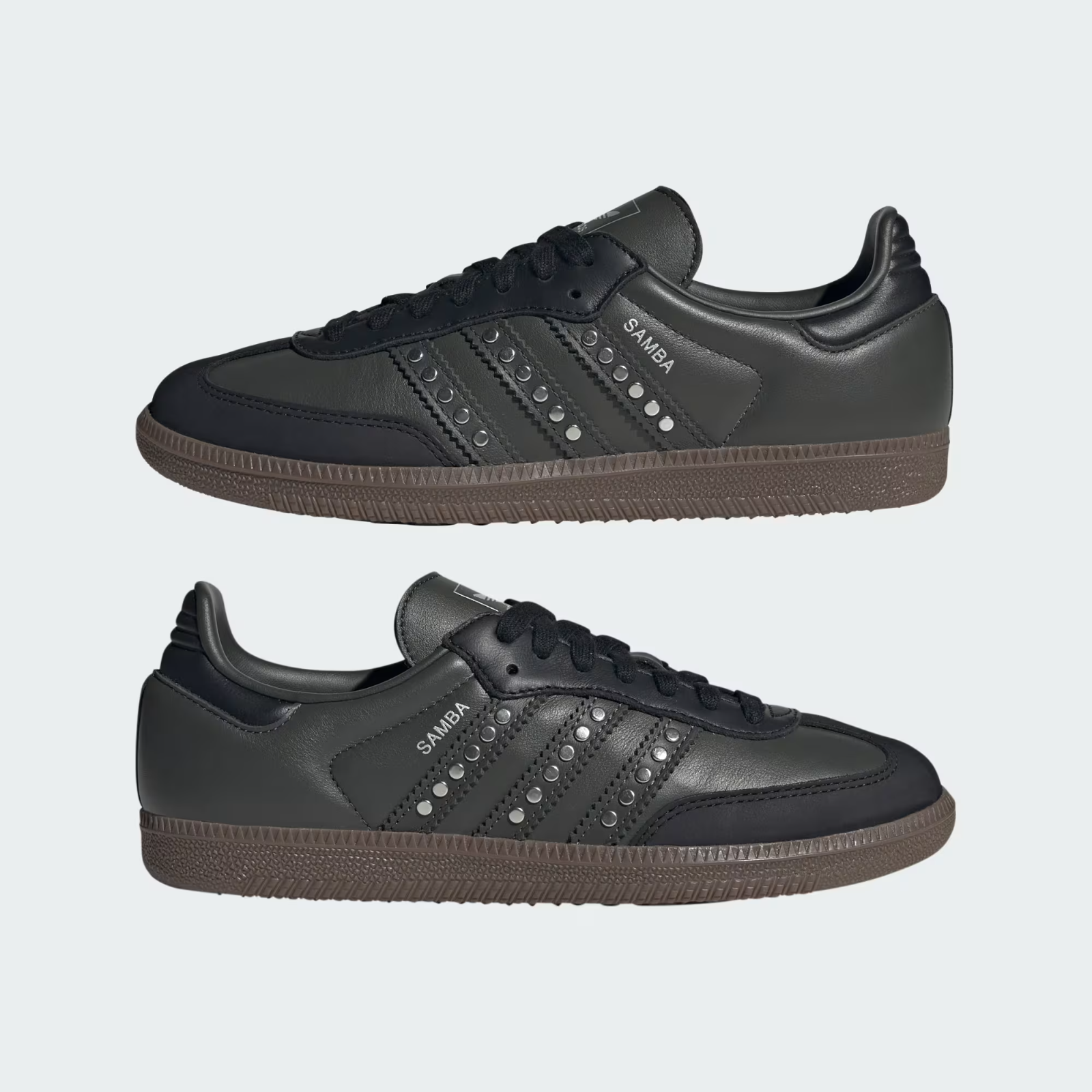 JR8869 adidas Originals Women's Samba OG Core Black Legend Earth Gum (Women's)