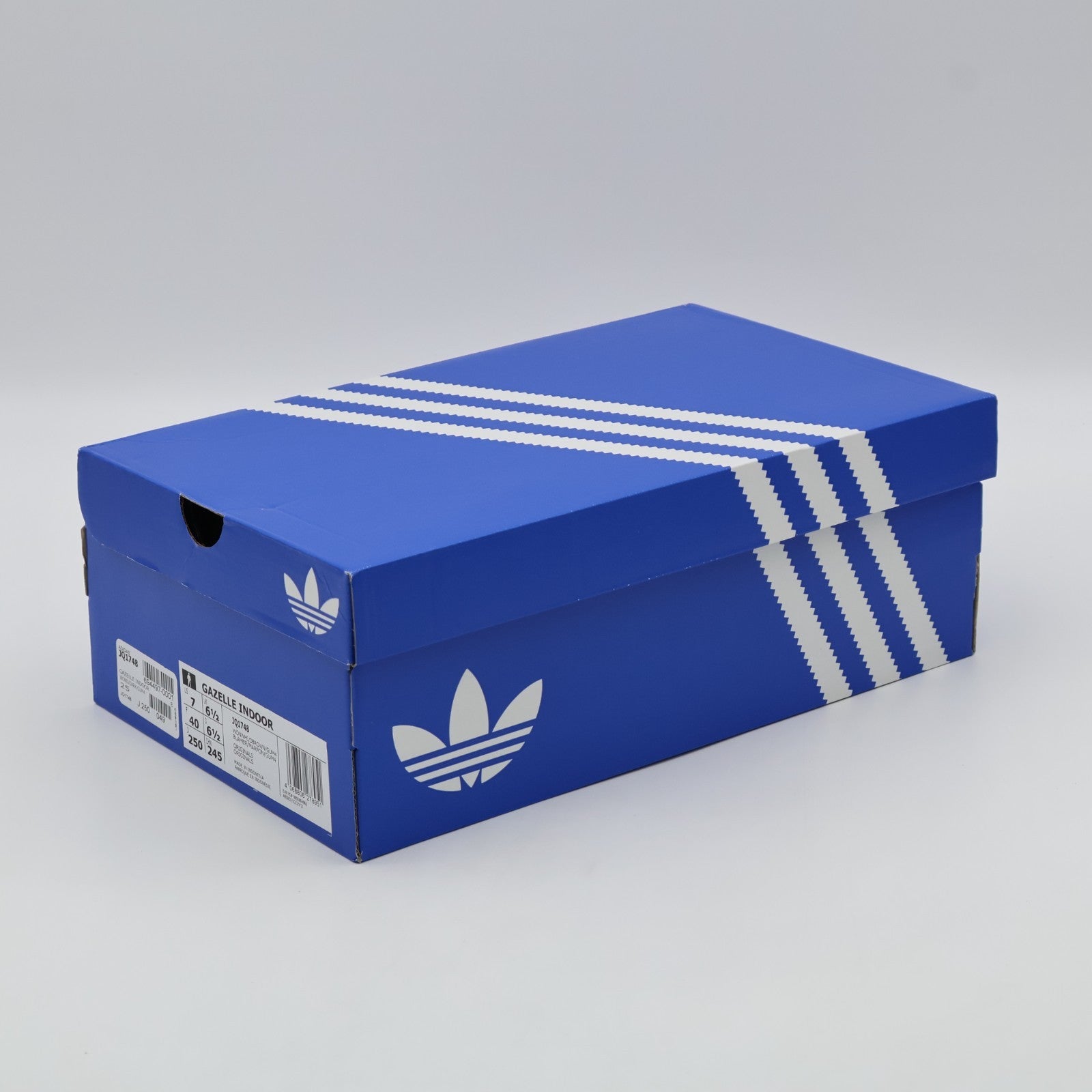 JQ1748 adidas Originals Gazelle Indoor Wonder White Dark Brown Gum Four (Men's)