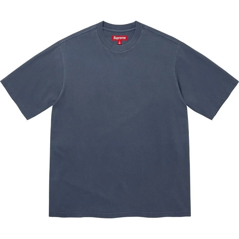 Supreme Rhinestone Script S/S Top Navy