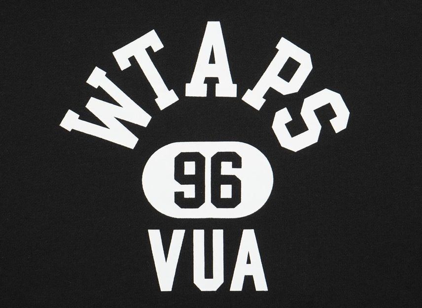 WTAPS Champion Academy Hooded CTPL Black 242HBCHD-CSM04S C8-B114