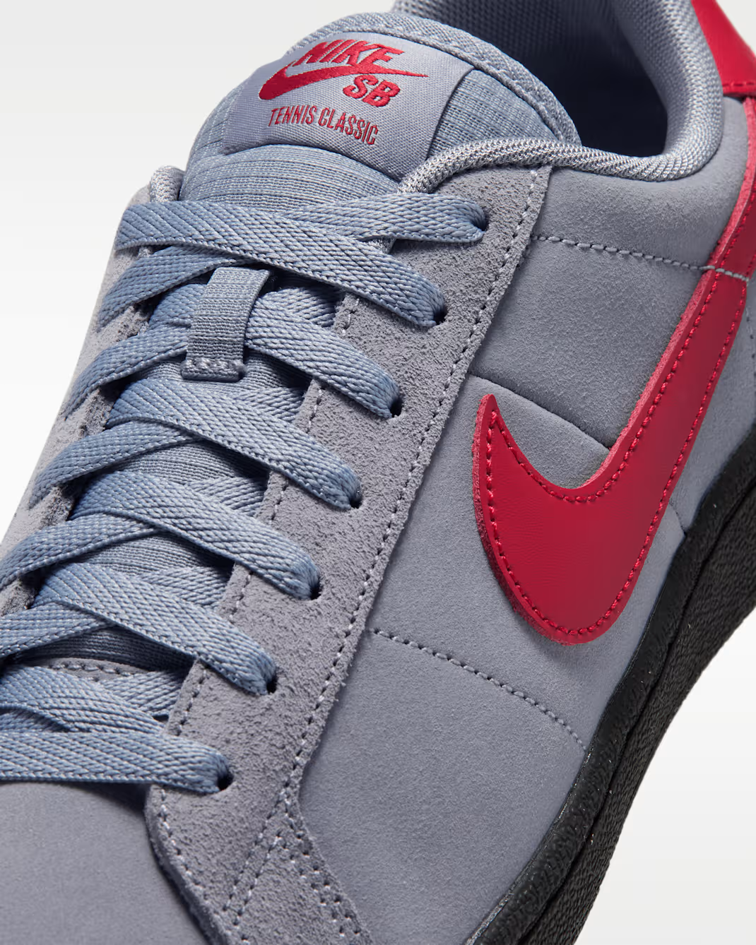 HF7386-005 Nike SB Zoom Tennis Classic "Stealth/Black/Gym Red" (Men's)