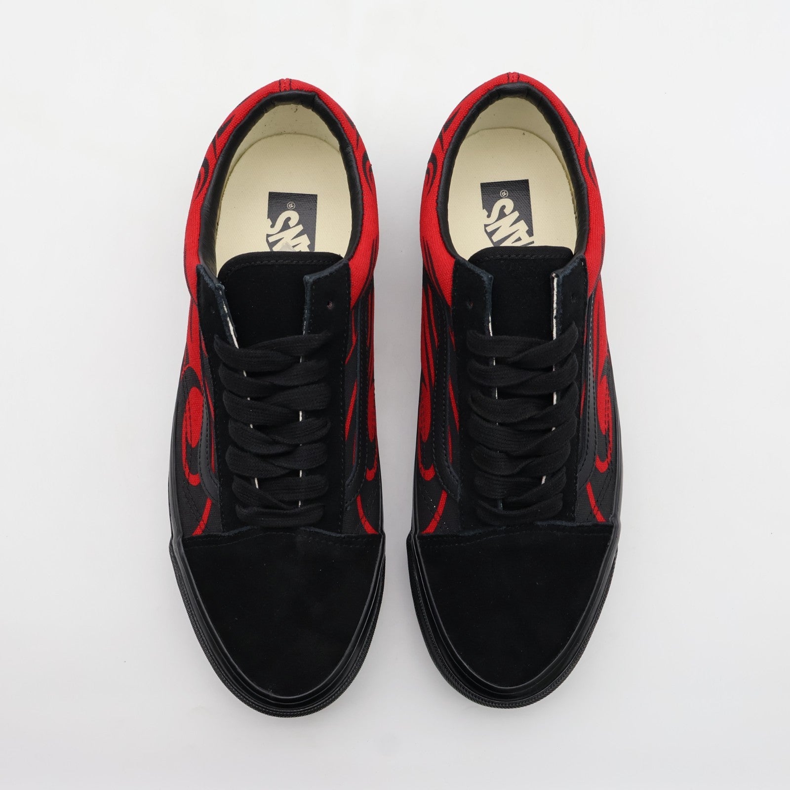 VN000D56458 Vans Premium Old Skool Y2K Flame Black Red (Men's)
