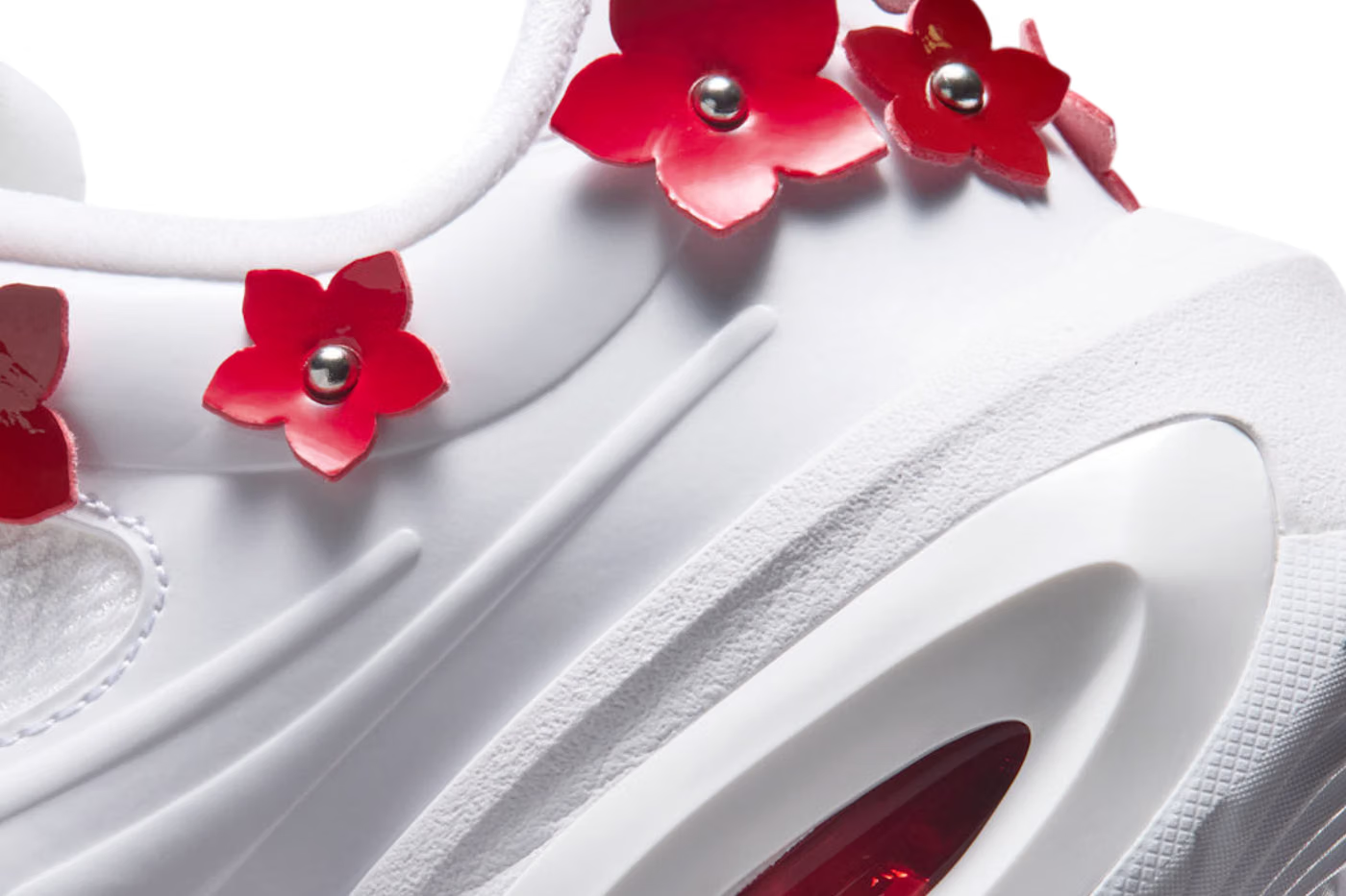 IR8633-100 Nike Air Max Muse Floral Pack "White/University Red" (Women's)