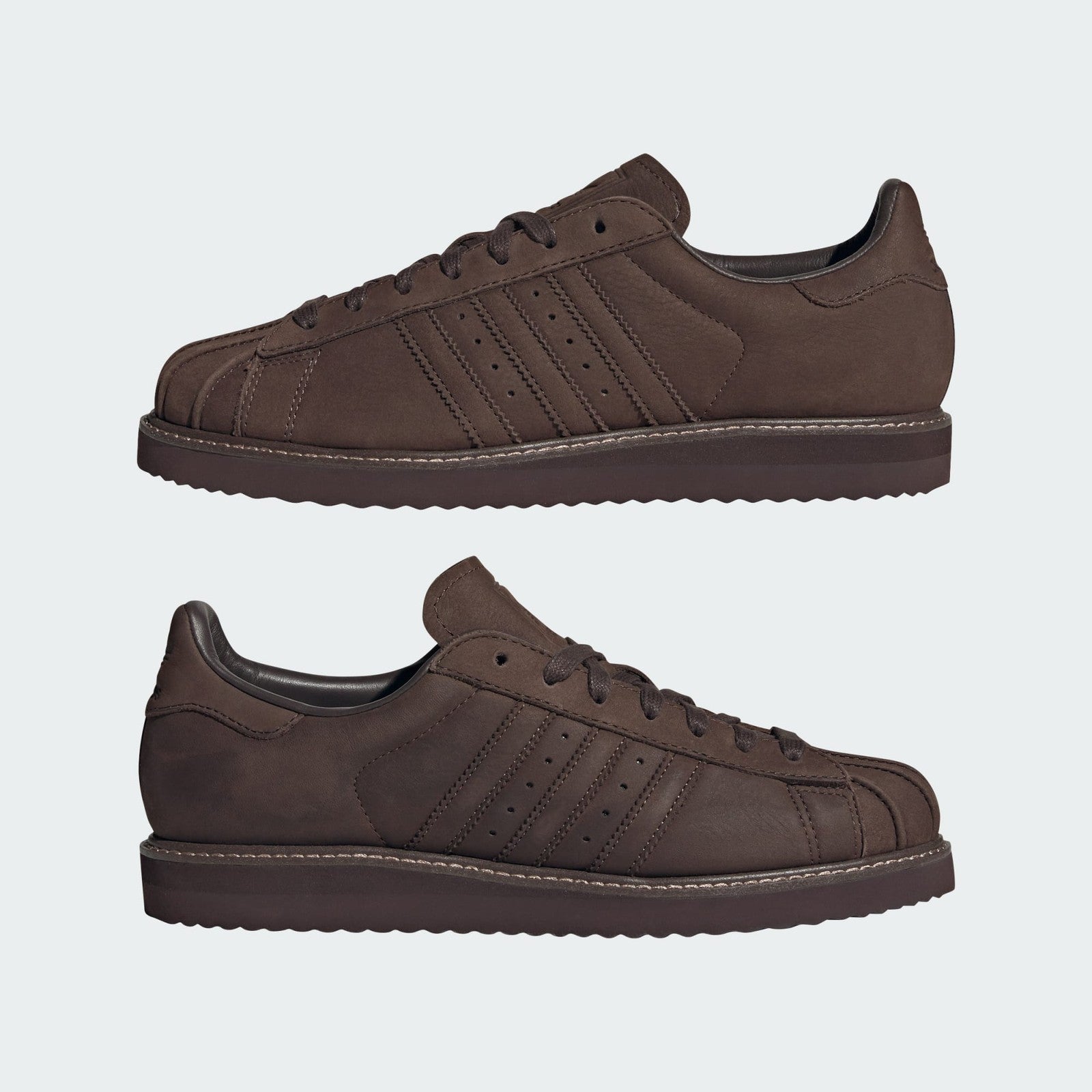 KH7756 KH7756 adidas Superstar Lux Brown/Aurora Coffee (Men's)