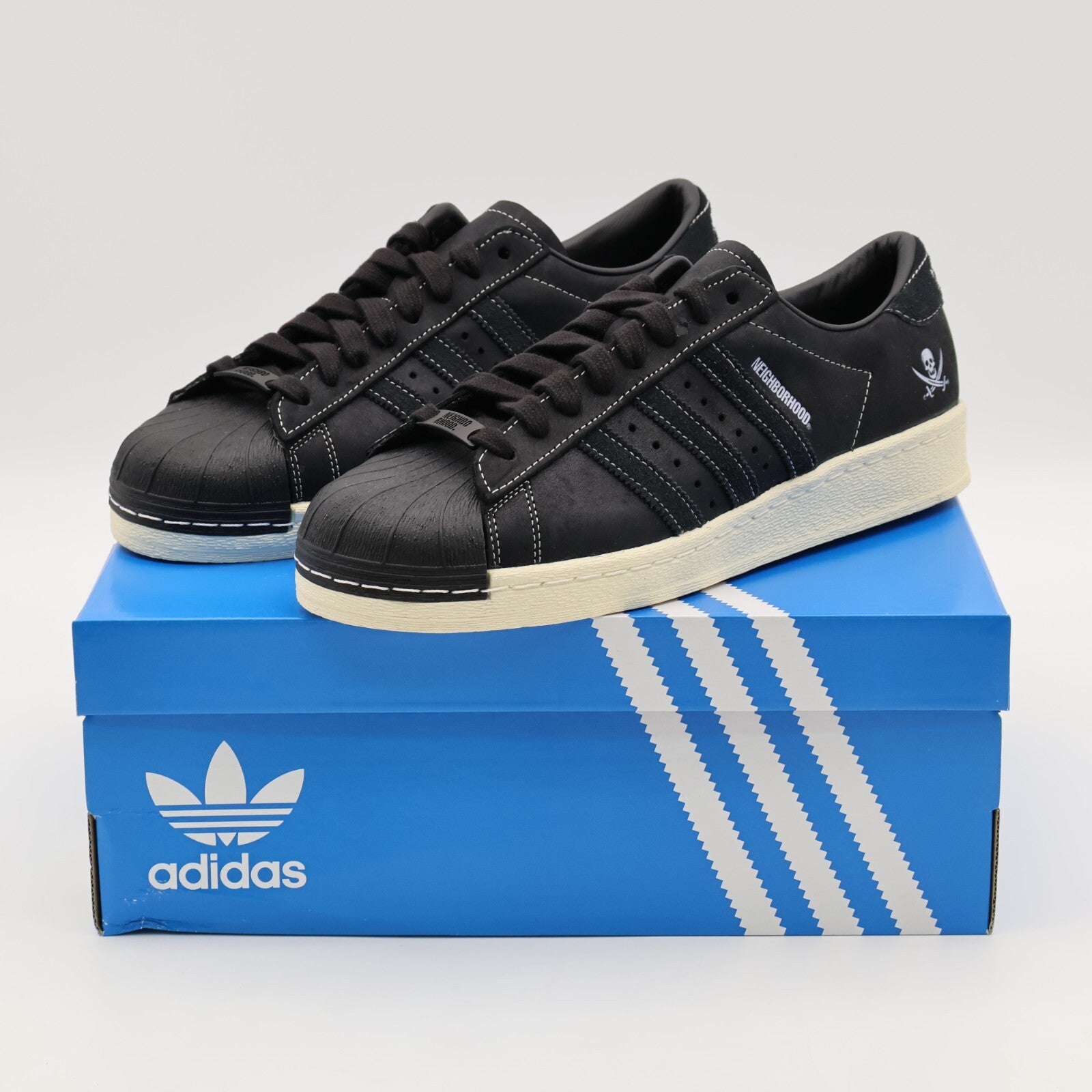 ID8650 NEIGHBORHOOD adidas Originals Superstar 2005 Core Black (Men's)