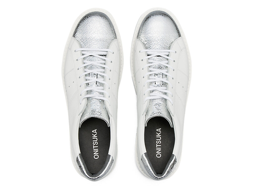 1183C412-100 Onitsuka Tiger THE ONITSUKA Court-T White Silver (Men's)