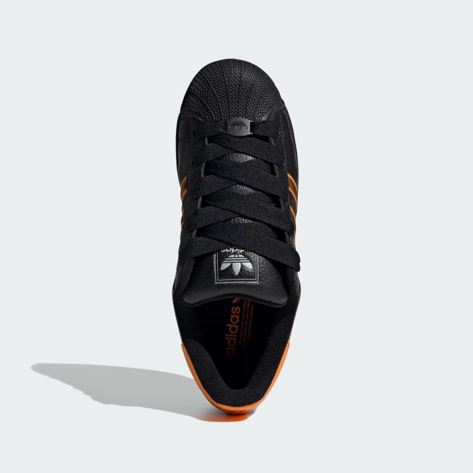 JQ6469 adidas Originals  Superstar 2 Core Black Crew Orange Semi Impact(Women's)