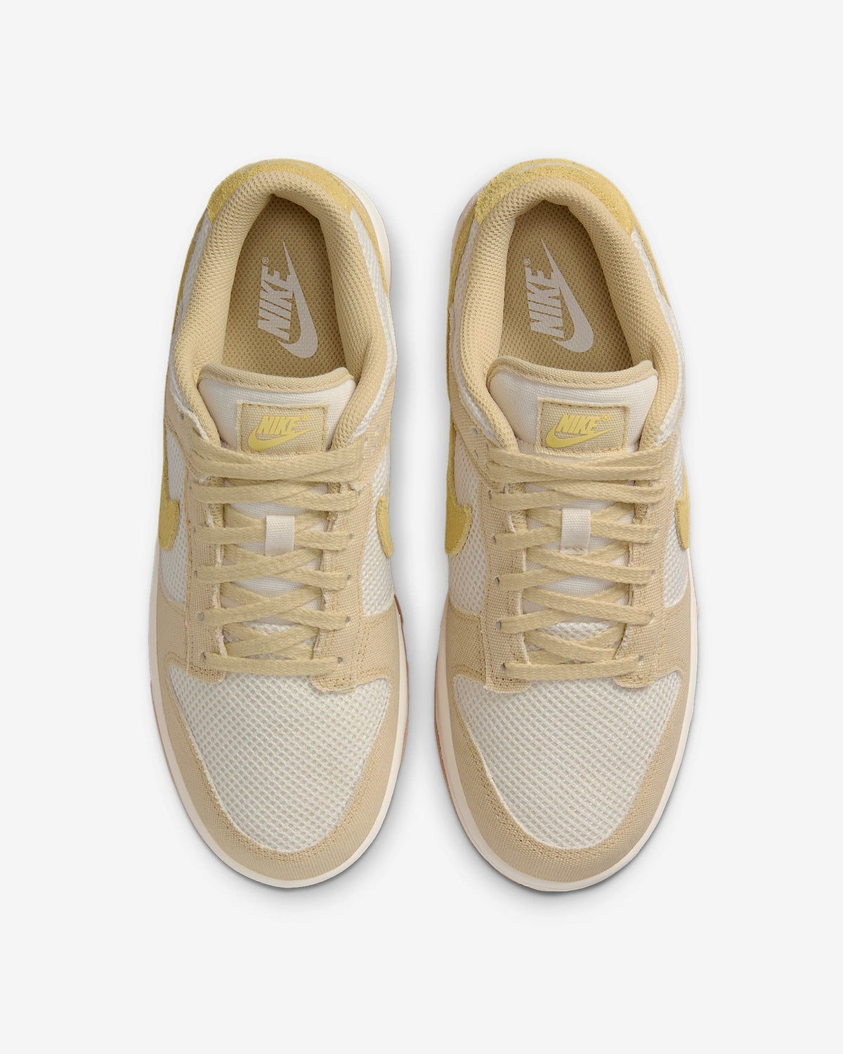 HJ5864-700 Nike Dunk Low Next Nature Team Gold Pale Ivory Gum Yellow (Women's)
