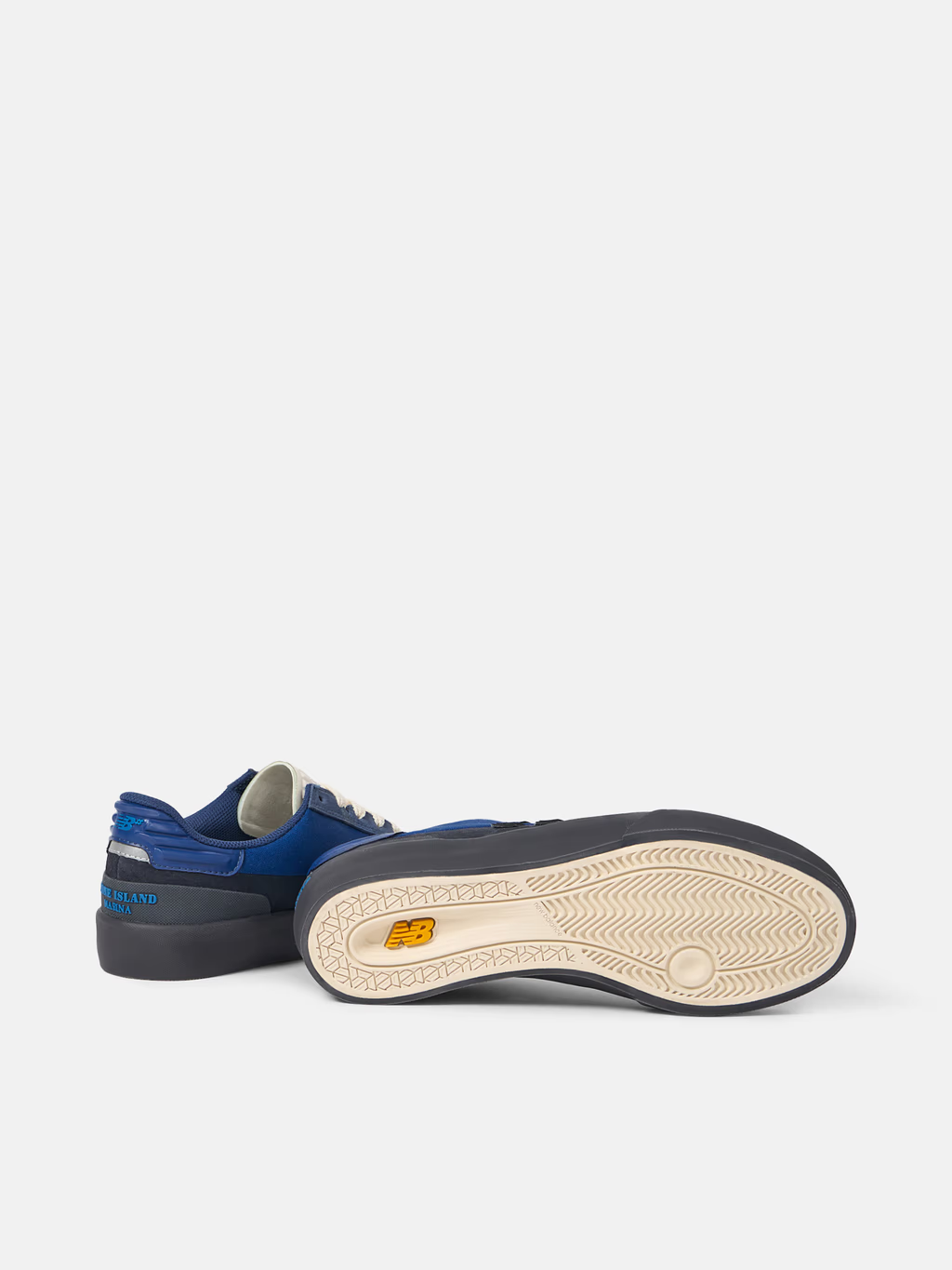 NM272ISL Stone Island Marina New Balance Numeric 272 Marin Blue (Men's)