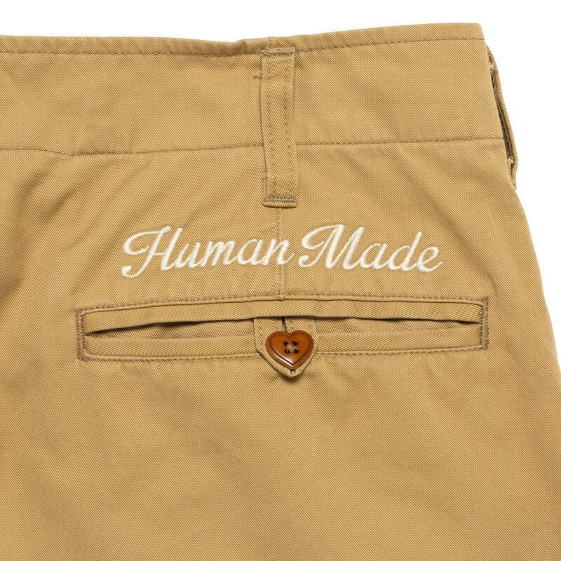 HUMAN MADE 2 Tuck Pants Beige