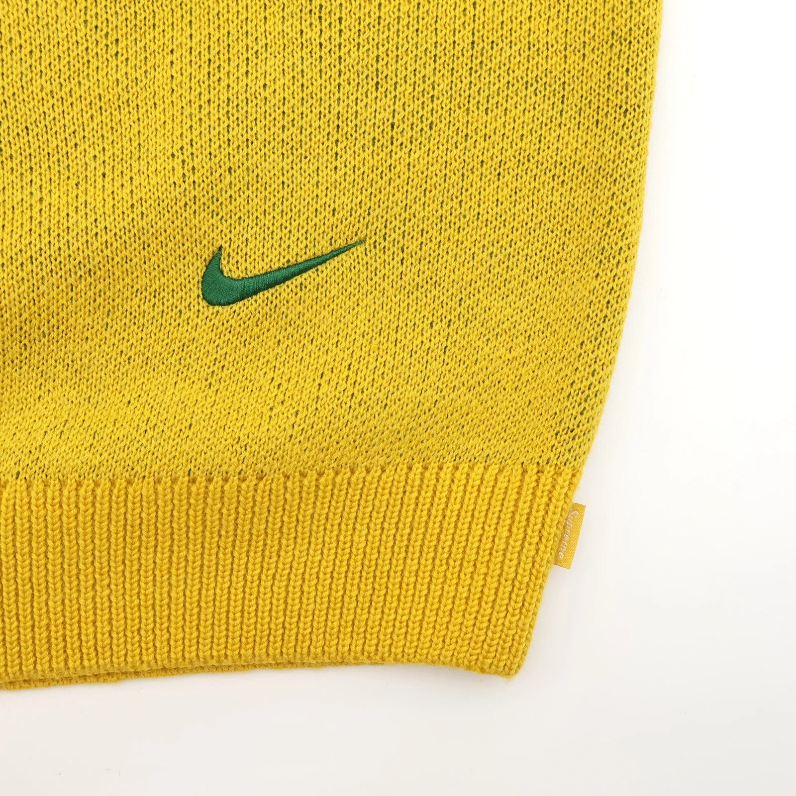 Supreme Nike Sweater Vest Yellow