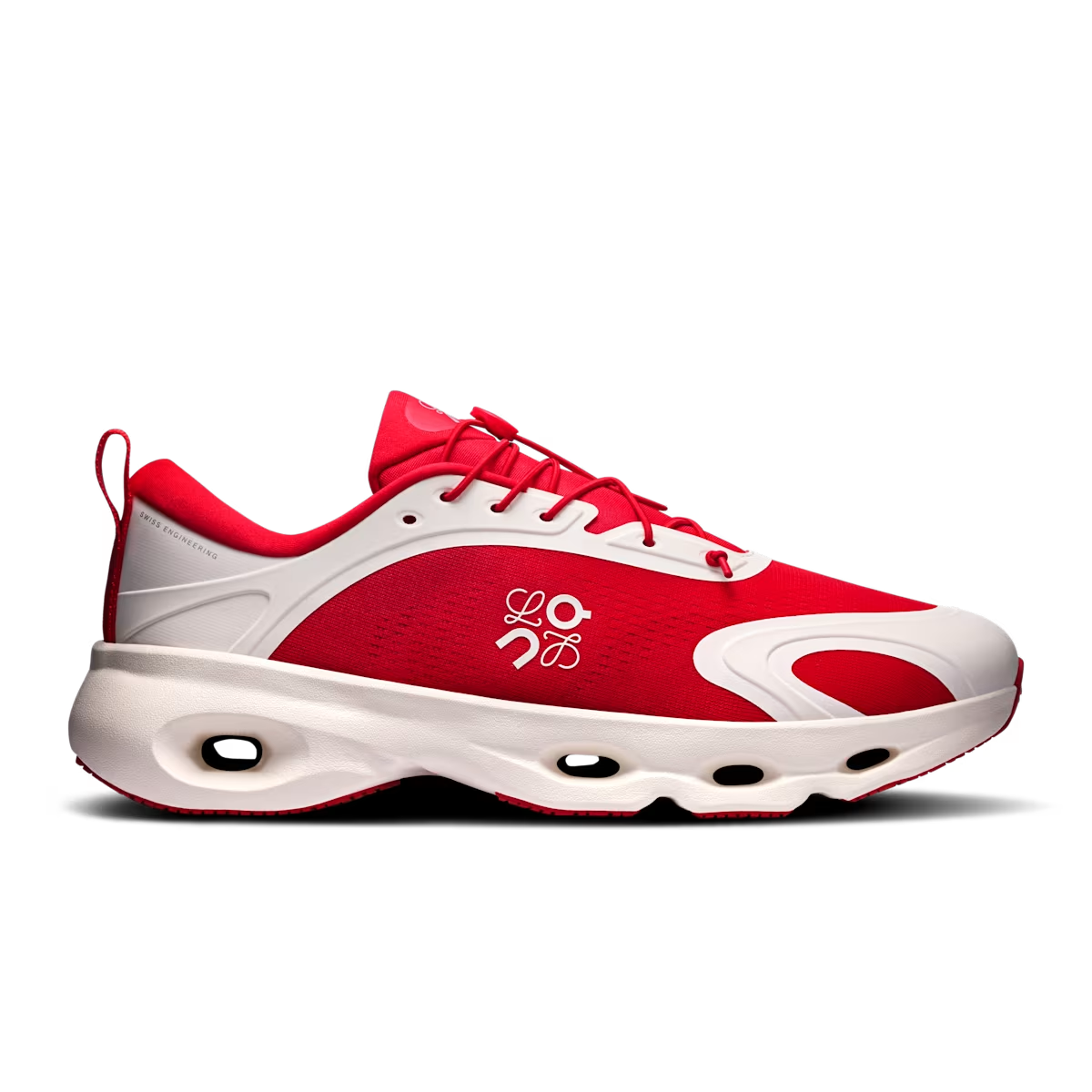 3MF30665482 LOEWE Ã On Cloudsolo "Red/Eggshell" (Men's)