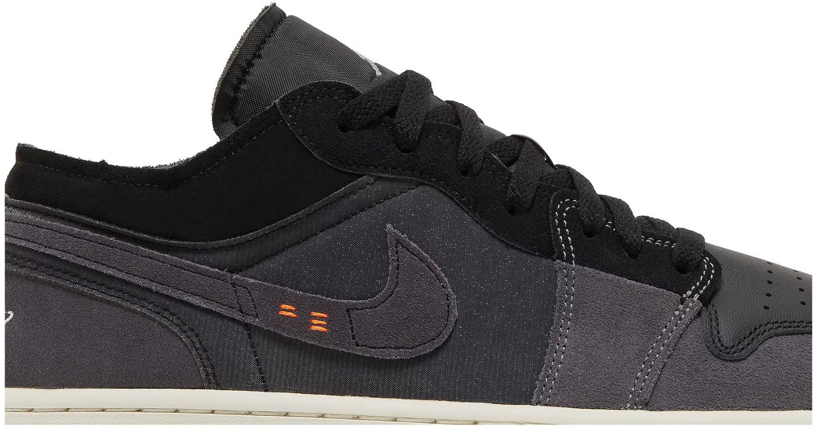 DN1635-001 Nike Air Jordan 1 Low "Inside Out/Black/Grey" (Men's)