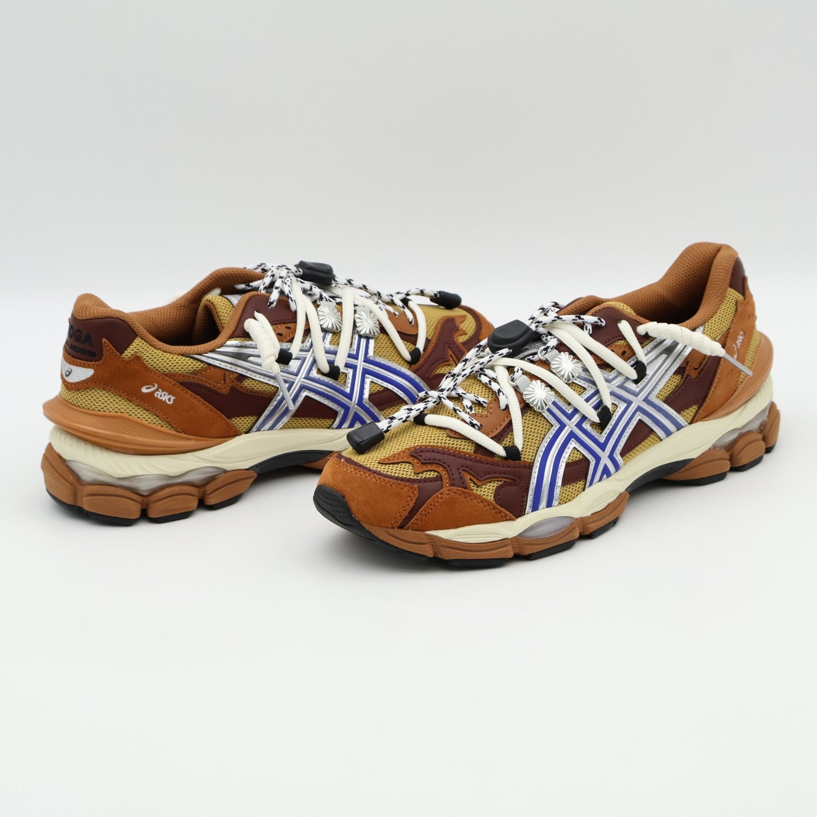 1203A838-200 TOGA Asics Gel-Cumulus 16 TG Brown Blue Pure Silver (Men's)