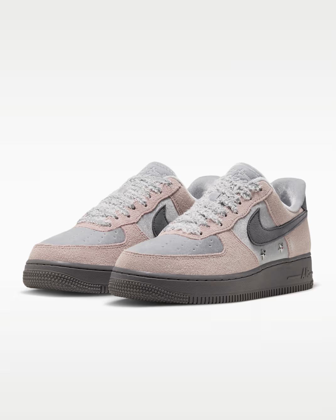 IZ6168-001 Nike Air Force 1 '07 Low "Metallic Silver/Pencil Point" (Women's)