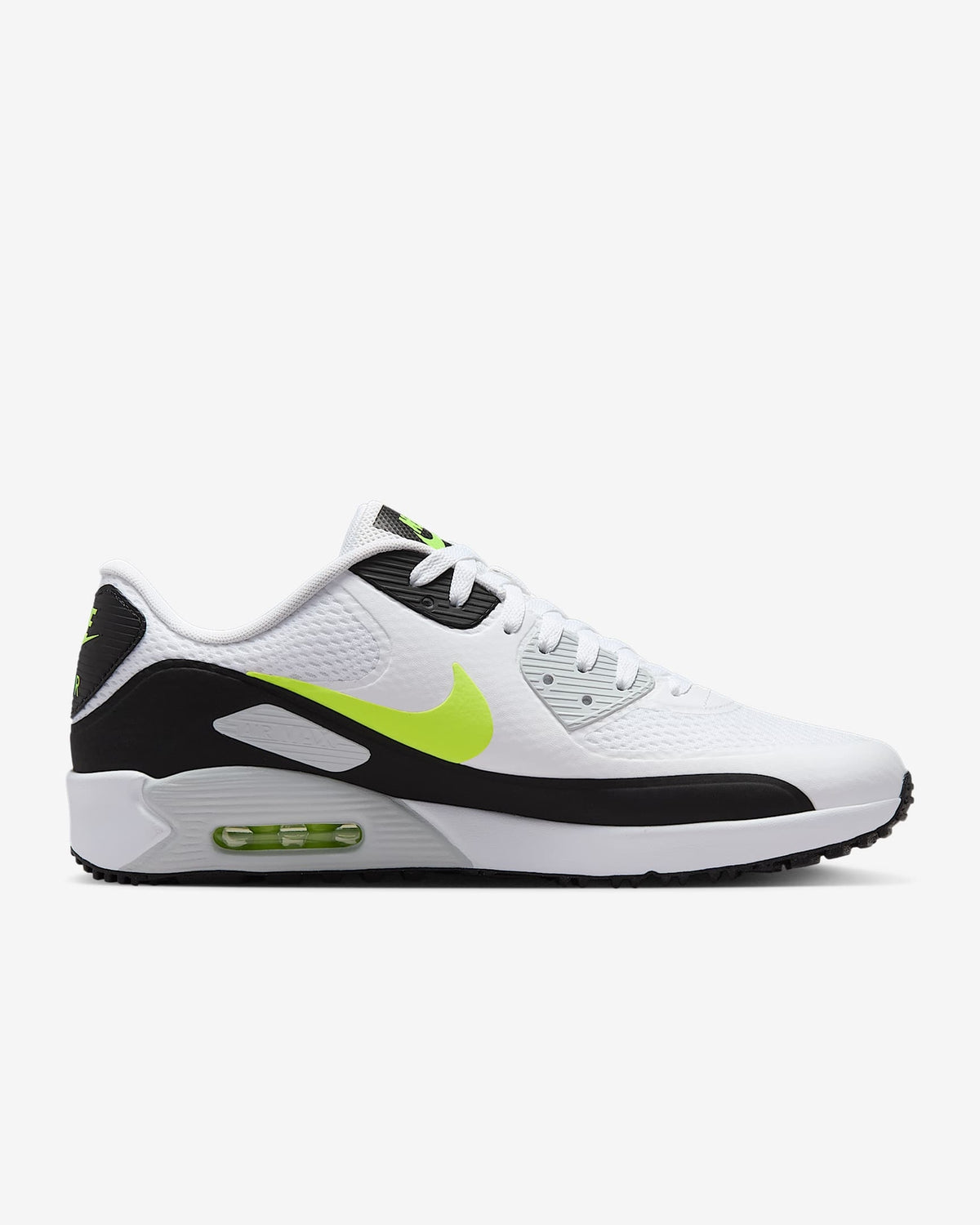 HV9305-103 Nike Air Max 90 G White Hot Lime (Men's)