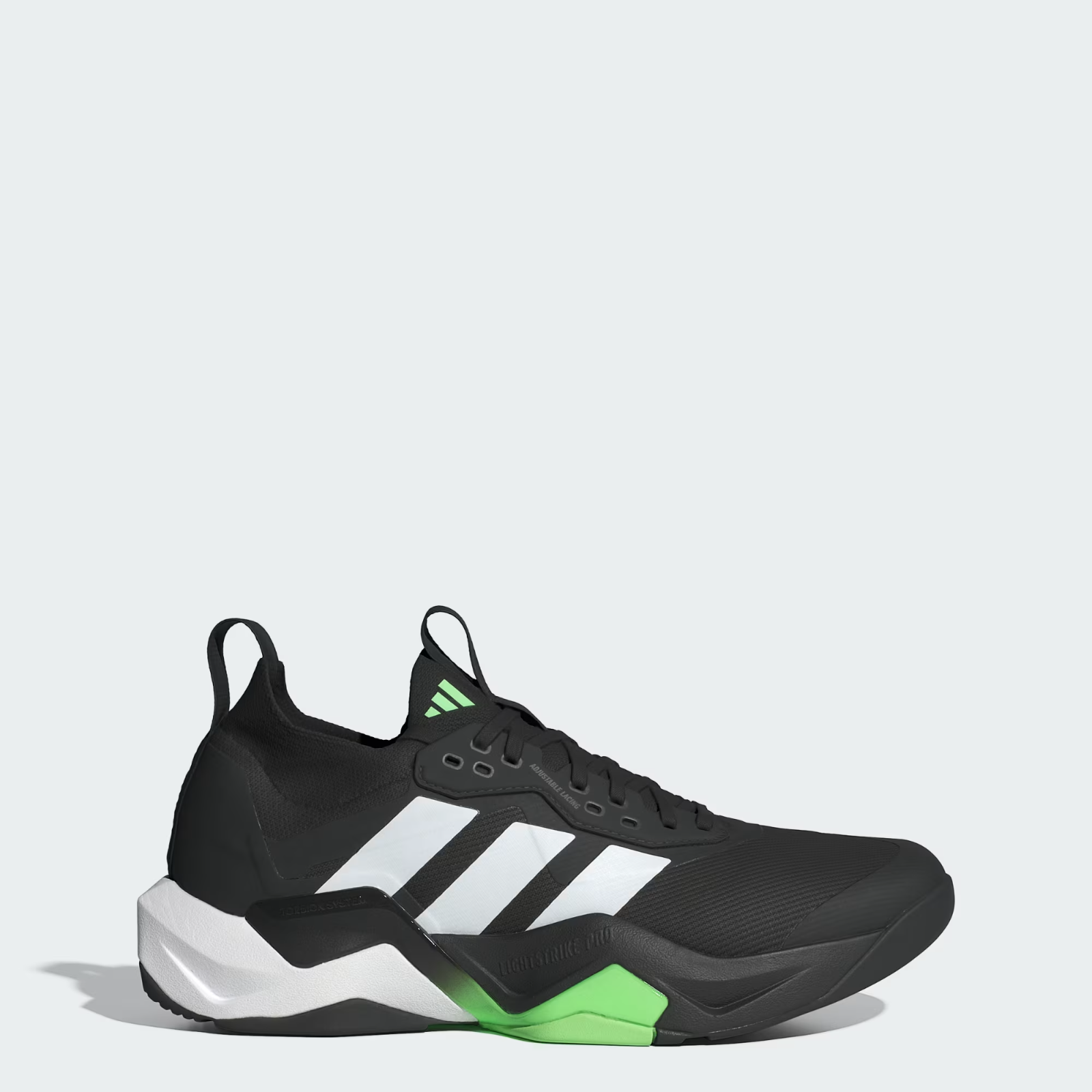 JS3167 adidas Rapidmove ADV 2 Core Black Cloud White Lime Burst (Men's)
