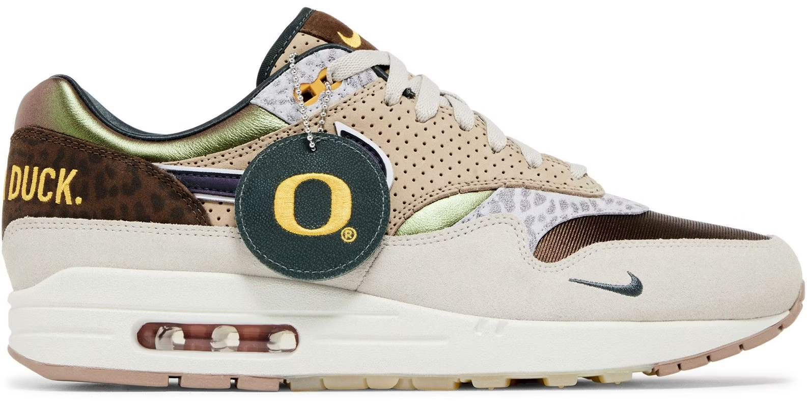HQ2640-200 Nike Air Max 1 '87 PRM "Tan/Green/Cream" (Men's)