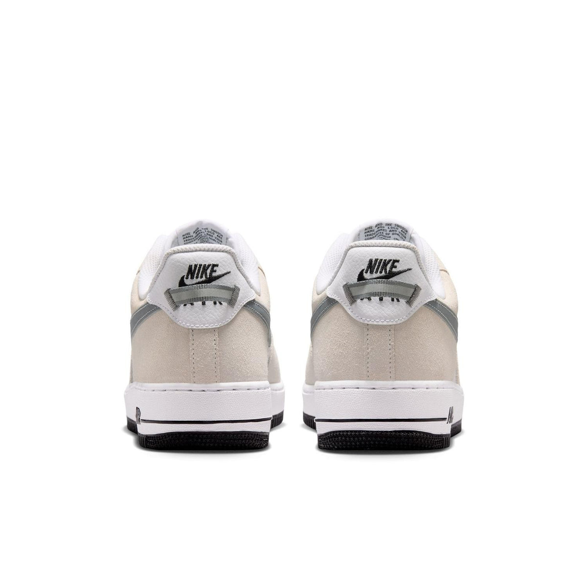 IR2007-100 Nike Air Force 1 Low 1 07 LV8 White Metallic Cool Gray (Men's)