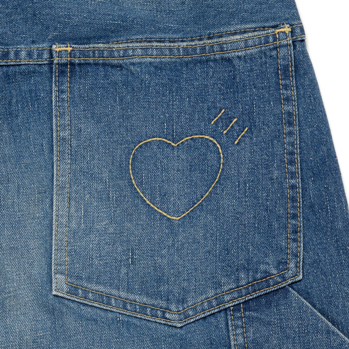 HUMAN MADE Slim Denim Pants Future Indigo