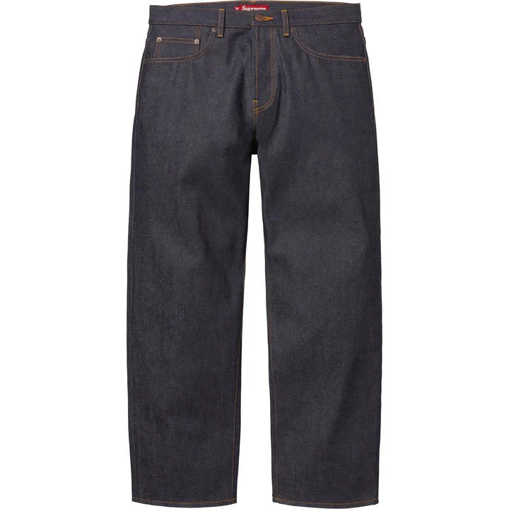 Supreme Rigid Loose Fit Selvedge Jean (25FW) Rigid Indigo