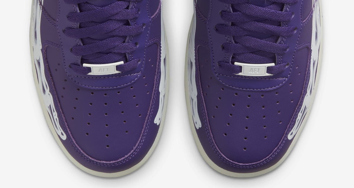 CU8067-500 Nike Air Force 1 Purple Skeleton (Men's)