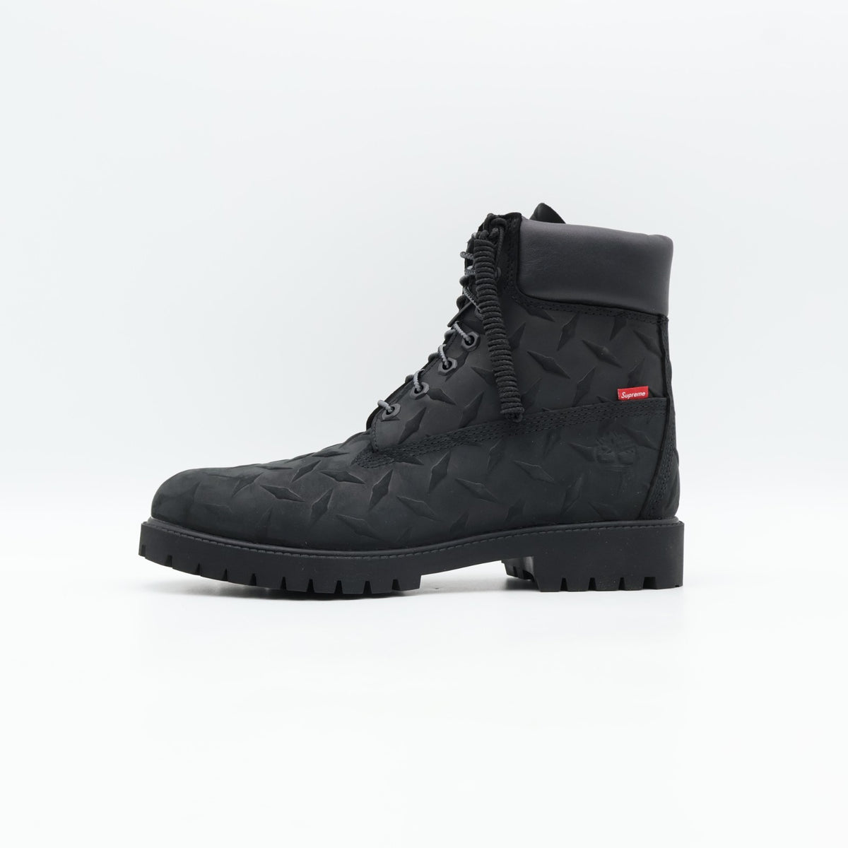 TB0A6DE1001 Supreme Timberland Diamond Plate 6inch Premium Waterproof Boot Black