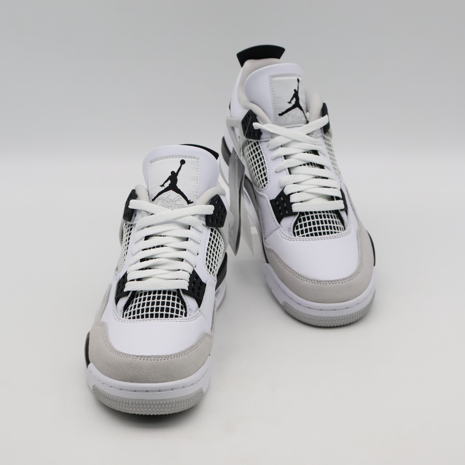 DH6927-111 Nike Air Jordan 4 Military Black White Neutral Grey (Men's)